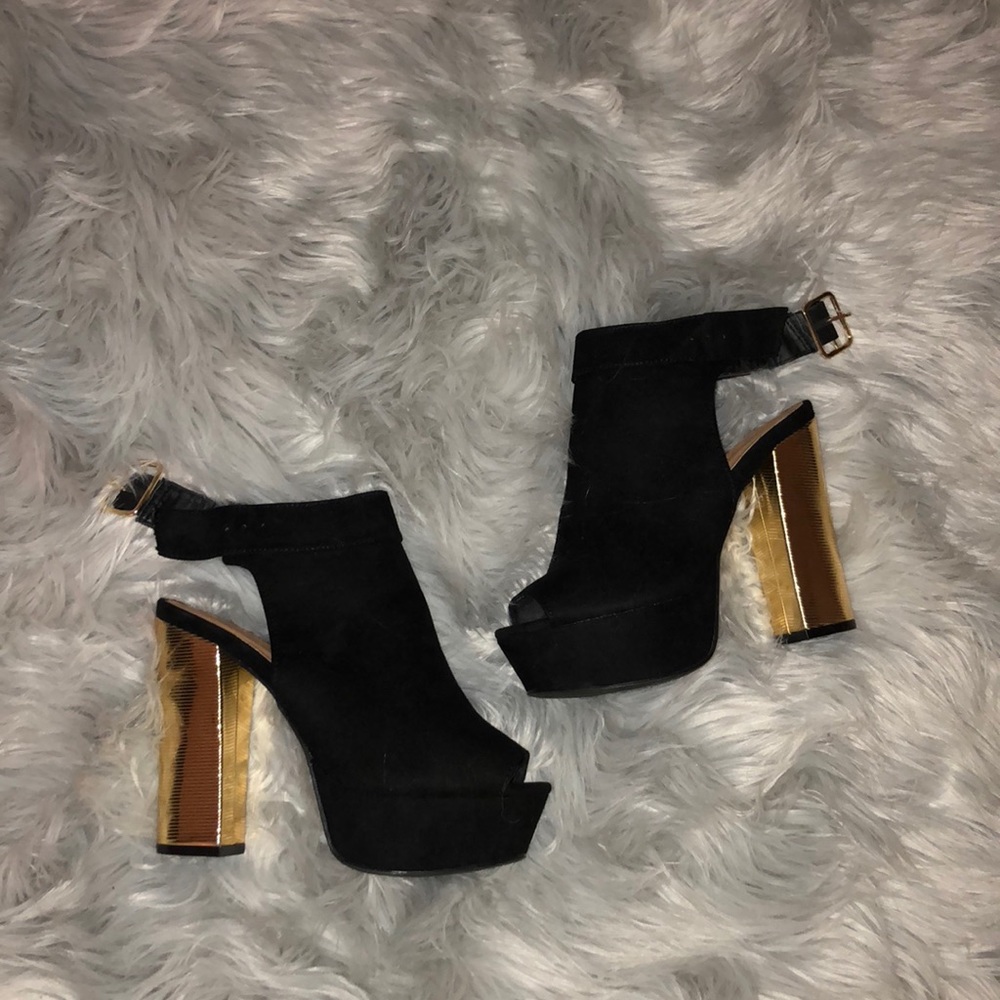 Charlotte Russe Open back heels